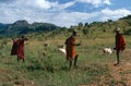 Karamojong cattle herders, Uganda