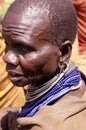 A Karamojong man, Uganda