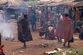 Karamojong villagers, Uganda Royalty Free Stock Photo
