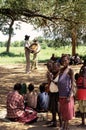 Karamojong villagers, Uganda