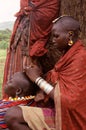 Karamojong villagers, Uganda