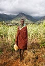 Karamojong Woman in Moroto in Uganda