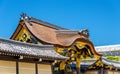 The karamon main gate to Ninomaru Palace at Nijo Castle in Kyoto Royalty Free Stock Photo