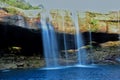 Karangsuri water Fall in shillong Royalty Free Stock Photo