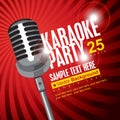 Karaoke parties Royalty Free Stock Photo