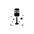 Karaoke, sing, microphone icon. Element of karaoke icon. Premium quality graphic design icon. Signs and symbols collection icon