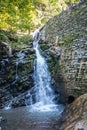 Karasu mine level dam waterfall