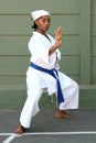 Karate girl