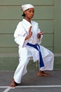 Karate girl