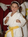 Karate girl