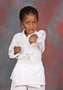 Karate girl