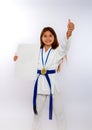 Karate Girl Uniform