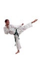 Karate man Royalty Free Stock Photo