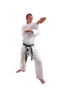 Karate man Royalty Free Stock Photo