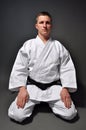 Karate man Royalty Free Stock Photo