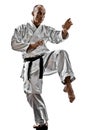 Karate man Royalty Free Stock Photo
