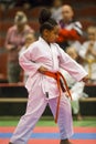 Karate Shotokan Kata Tournament Royalty Free Stock Photo