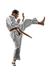 Karate teenagers kid Royalty Free Stock Photo