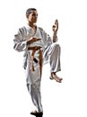 Karate teenagers kid Royalty Free Stock Photo