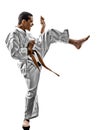 Karate teenagers kid Royalty Free Stock Photo