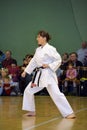 Karate woman