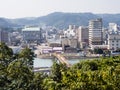 Karatsu city view in the morning