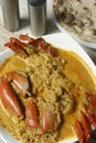 Karavali crab curry Royalty Free Stock Photo