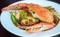 Karavali crab curry Royalty Free Stock Photo