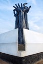 Karawang, West Java - September, 13 2022: The \'struggle\' monument in rengasdengklok