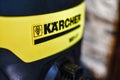 Karcher logo on their top vaccum cleaner model