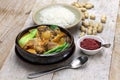 Kare kare, filipino oxtail stew Royalty Free Stock Photo