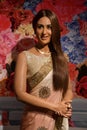 Kareena Kapoor wax statue at Madame Tussauds Dubai on Bluewaters Island in Dubai, UAE