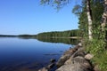 Karelia lake Royalty Free Stock Photo