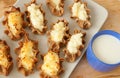 Karelian pasties from Finland Royalty Free Stock Photo