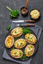 Karelian pasties, karelian pie, Finnish rye pies Royalty Free Stock Photo