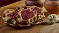 Karelian pasty with berries