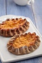 Karelian pasty Royalty Free Stock Photo