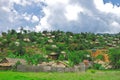 Karen refugees camp at Um Pium by UNHCR Thailand support Royalty Free Stock Photo