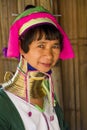 Karen Woman in Chiang Rai, Thailand Royalty Free Stock Photo