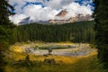 Karersee (Lago di Carezza), is a lake in the Dolomites in South