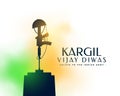 kargil vijay diwas patriotic background with smoky tricolor effect