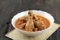 Kari or Kare or Gulai Ayam, Spicy Indian Chicken Curry Royalty Free Stock Photo