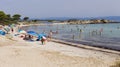 Karidi beach, Greece Royalty Free Stock Photo