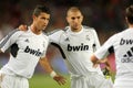 Karim Benzema and Cristiano Ronaldo Royalty Free Stock Photo