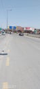 Karim block market Chowk allama iqbal town Lahore Pakistan Royalty Free Stock Photo