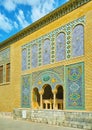 Karim Khani Nook of Golestan complex, Tehran Royalty Free Stock Photo