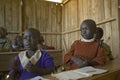 Karimba School with school children in classroom in North Kenya, Africa