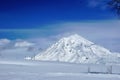 Kamchatskiy volcano in Kamchatka Royalty Free Stock Photo