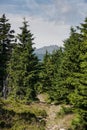 Karkonosze Mountain View Royalty Free Stock Photo