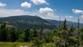 Karkonosze Mountain View Royalty Free Stock Photo